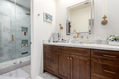 Perched in the prestigious gated community of Troon Ridge on Troon Country Club in Arizona - for sale on GolfHomes.com, golf home, golf lot