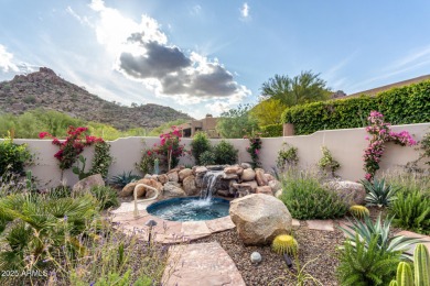 Perched in the prestigious gated community of Troon Ridge on Troon Country Club in Arizona - for sale on GolfHomes.com, golf home, golf lot