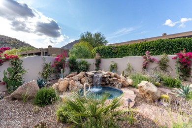 Perched in the prestigious gated community of Troon Ridge on Troon Country Club in Arizona - for sale on GolfHomes.com, golf home, golf lot