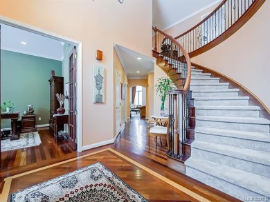 This stunning brick colonial home is nestled on a spacious and on Farmington Hills Golf Club in Michigan - for sale on GolfHomes.com, golf home, golf lot