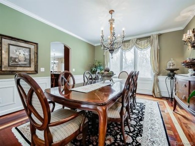 This stunning brick colonial home is nestled on a spacious and on Farmington Hills Golf Club in Michigan - for sale on GolfHomes.com, golf home, golf lot