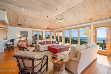 This classic, oceanfront four-bedroom home with an elevator is on The Country Club of the Crystal Coast in North Carolina - for sale on GolfHomes.com, golf home, golf lot