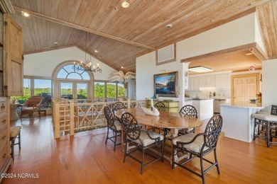 This classic, oceanfront four-bedroom home with an elevator is on The Country Club of the Crystal Coast in North Carolina - for sale on GolfHomes.com, golf home, golf lot