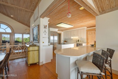 This classic, oceanfront four-bedroom home with an elevator is on The Country Club of the Crystal Coast in North Carolina - for sale on GolfHomes.com, golf home, golf lot