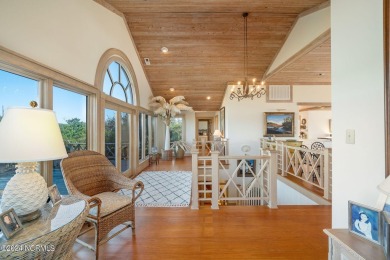 This classic, oceanfront four-bedroom home with an elevator is on The Country Club of the Crystal Coast in North Carolina - for sale on GolfHomes.com, golf home, golf lot