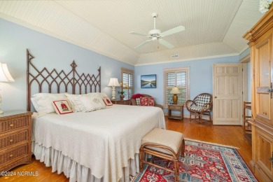 This classic, oceanfront four-bedroom home with an elevator is on The Country Club of the Crystal Coast in North Carolina - for sale on GolfHomes.com, golf home, golf lot