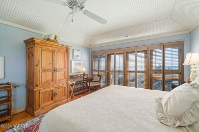 This classic, oceanfront four-bedroom home with an elevator is on The Country Club of the Crystal Coast in North Carolina - for sale on GolfHomes.com, golf home, golf lot