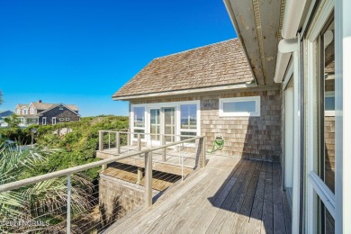 This classic, oceanfront four-bedroom home with an elevator is on The Country Club of the Crystal Coast in North Carolina - for sale on GolfHomes.com, golf home, golf lot