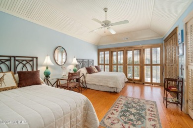 This classic, oceanfront four-bedroom home with an elevator is on The Country Club of the Crystal Coast in North Carolina - for sale on GolfHomes.com, golf home, golf lot