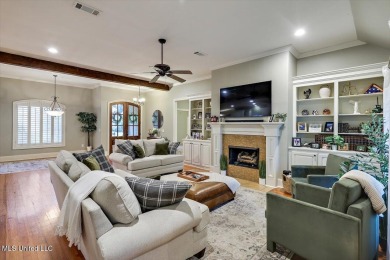 Come see this beautiful and spacious home nestled inside the on Lake Caroline Golf Club in Mississippi - for sale on GolfHomes.com, golf home, golf lot