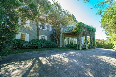 This classic, oceanfront four-bedroom home with an elevator is on The Country Club of the Crystal Coast in North Carolina - for sale on GolfHomes.com, golf home, golf lot