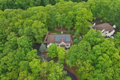 OPEN HOUSE 5/31/2025 - 11:00-1:00 Perched atop a scenic hilltop on Country Club of the Poconos Golf Course in Pennsylvania - for sale on GolfHomes.com, golf home, golf lot