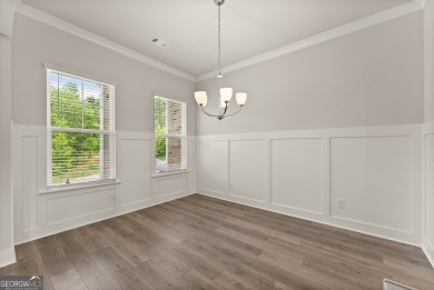 Discover luxury living in this barely lived-in gem nestled in on Traditions of Braselton Golf Club in Georgia - for sale on GolfHomes.com, golf home, golf lot