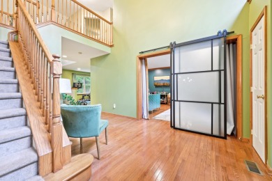 OPEN HOUSE 5/31/2025 - 11:00-1:00 Perched atop a scenic hilltop on Country Club of the Poconos Golf Course in Pennsylvania - for sale on GolfHomes.com, golf home, golf lot