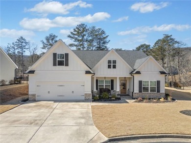 Welcome to this beautiful Craftsman-style ranch home, nestled in on The Highlands Course at Lake Arrowhead in Georgia - for sale on GolfHomes.com, golf home, golf lot