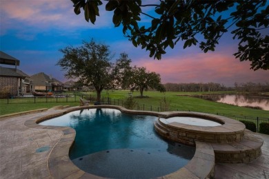 Welcome to this stunning custom-built home on the 8th hole of on Woodbridge Golf Club in Texas - for sale on GolfHomes.com, golf home, golf lot