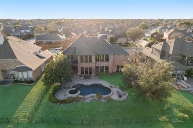 Welcome to this stunning custom-built home on the 8th hole of on Woodbridge Golf Club in Texas - for sale on GolfHomes.com, golf home, golf lot