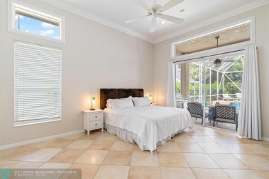 Desirable Grand Cayman model with Screened-in pool with spa on Binks Forest Golf Club in Florida - for sale on GolfHomes.com, golf home, golf lot