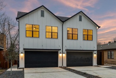 Stunning craftsman-inspired transitional duplex in Mount Auburn on Tenison Park Golf Club in Texas - for sale on GolfHomes.com, golf home, golf lot