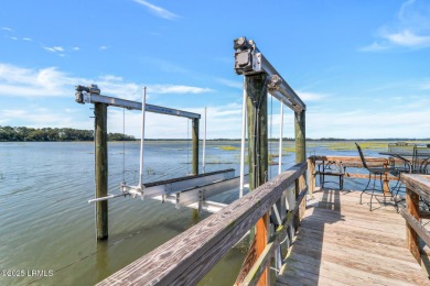 Don't miss your chance at luxury waterfront living in this 4 BR on Callawassie Island Club in South Carolina - for sale on GolfHomes.com, golf home, golf lot