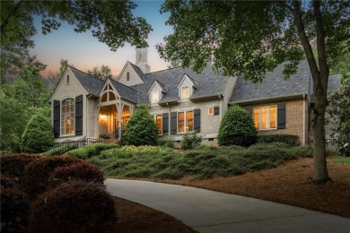 Elegant 4BD, 4.2BA Custom Lake and Mountain View Home in The on The Orchard Golf and Country Club in Georgia - for sale on GolfHomes.com, golf home, golf lot