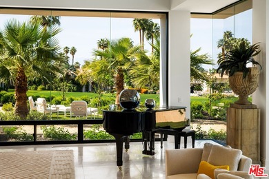 Commanding one of the most significant and private double lots on Marrakesh Country Club in California - for sale on GolfHomes.com, golf home, golf lot