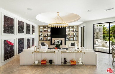 Commanding one of the most significant and private double lots on Marrakesh Country Club in California - for sale on GolfHomes.com, golf home, golf lot