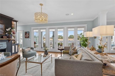 Exquisite 2024 craftsman overlooking the 2nd green of the Broad on The Tradition Golf Club At Broad Bay in Virginia - for sale on GolfHomes.com, golf home, golf lot