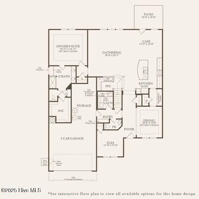 Experience elevated coastal living in this luxury 4-bedroom home on Crow Creek Golf Club in North Carolina - for sale on GolfHomes.com, golf home, golf lot