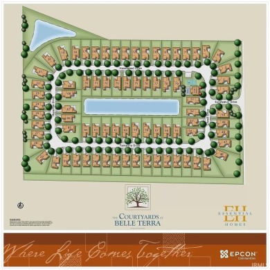 MAINTENANCE FREE, means no mowing and no shoveling snow this on Coyote Crossing Golf Course in Indiana - for sale on GolfHomes.com, golf home, golf lot