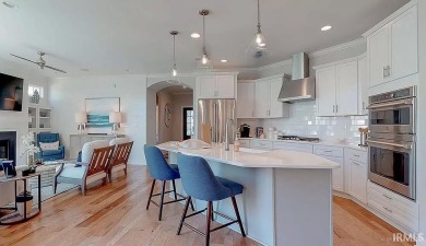 MAINTENANCE FREE, means no mowing and no shoveling snow this on Coyote Crossing Golf Course in Indiana - for sale on GolfHomes.com, golf home, golf lot