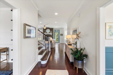 Experience elevated living in this custom-built Cape Cod home on Pete Dye River Course of Virginia Tech in Virginia - for sale on GolfHomes.com, golf home, golf lot