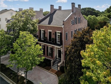 Enjoy the timeless charm of Charleston just minutes from Atlanta on Atlanta Athletic Club in Georgia - for sale on GolfHomes.com, golf home, golf lot