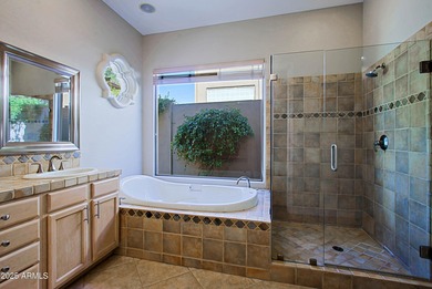 Offering spectacular mountain & golf course views from the on Legend Trail Golf Club in Arizona - for sale on GolfHomes.com, golf home, golf lot