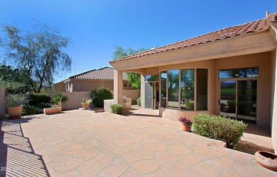 Offering spectacular mountain & golf course views from the on Legend Trail Golf Club in Arizona - for sale on GolfHomes.com, golf home, golf lot