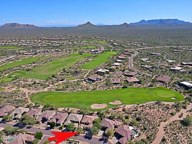 Offering spectacular mountain & golf course views from the on Legend Trail Golf Club in Arizona - for sale on GolfHomes.com, golf home, golf lot