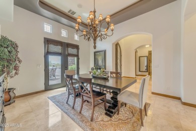 Located in the exclusive gated community of Rock Canyon II at on Las Sendas Golf Club in Arizona - for sale on GolfHomes.com, golf home, golf lot
