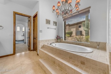 Located in the exclusive gated community of Rock Canyon II at on Las Sendas Golf Club in Arizona - for sale on GolfHomes.com, golf home, golf lot