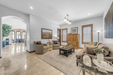 Located in the exclusive gated community of Rock Canyon II at on Las Sendas Golf Club in Arizona - for sale on GolfHomes.com, golf home, golf lot