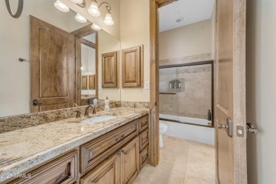 Located in the exclusive gated community of Rock Canyon II at on Las Sendas Golf Club in Arizona - for sale on GolfHomes.com, golf home, golf lot