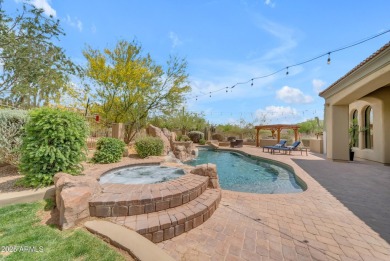 Located in the exclusive gated community of Rock Canyon II at on Las Sendas Golf Club in Arizona - for sale on GolfHomes.com, golf home, golf lot