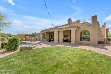 Located in the exclusive gated community of Rock Canyon II at on Las Sendas Golf Club in Arizona - for sale on GolfHomes.com, golf home, golf lot