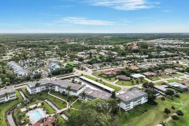 Discover your perfect Naples retreat in this TOP-FLOOR 2-bedroom on Royal Palm Golf Club in Florida - for sale on GolfHomes.com, golf home, golf lot