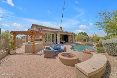 Located in the exclusive gated community of Rock Canyon II at on Las Sendas Golf Club in Arizona - for sale on GolfHomes.com, golf home, golf lot