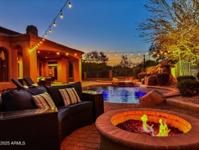Located in the exclusive gated community of Rock Canyon II at on Las Sendas Golf Club in Arizona - for sale on GolfHomes.com, golf home, golf lot