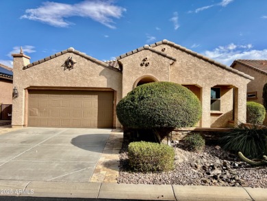 **Great Floor Plan with Ultimate Privacy** Popular Hideaway on Poston Butte Golf Club in Arizona - for sale on GolfHomes.com, golf home, golf lot