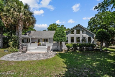 This sprawling home  is located in the prestigious Lake Forest on Brick Landing Plantation Yacht and Golf Club in North Carolina - for sale on GolfHomes.com, golf home, golf lot