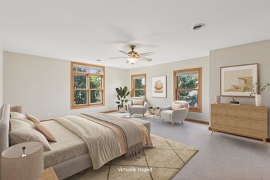 This custom all-brick estate offers rare scale, construction on RedTail Golf Club in Illinois - for sale on GolfHomes.com, golf home, golf lot