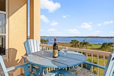 Peaceful views of Grand Lagoon. St. Andrews Bay, and the Gulf of on Bay Point Resort Golf Club in Florida - for sale on GolfHomes.com, golf home, golf lot