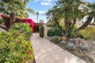 Charming condominium featuring a welcoming, walled courtyard on Thunderbird Country Club in California - for sale on GolfHomes.com, golf home, golf lot